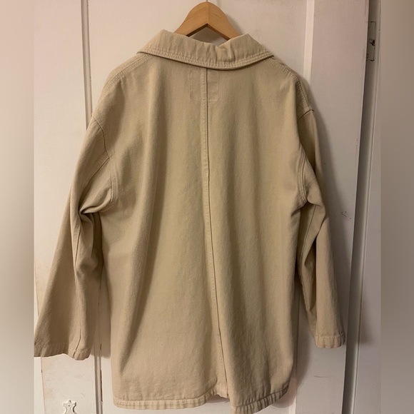 Off white pull and bear coat - Picture 2 of 2